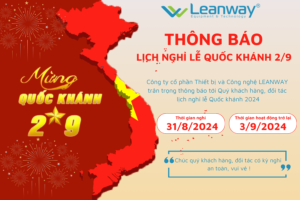 LEANWAY: THÔNG BÁO LỊCH NGHỈ LỄ 2/9